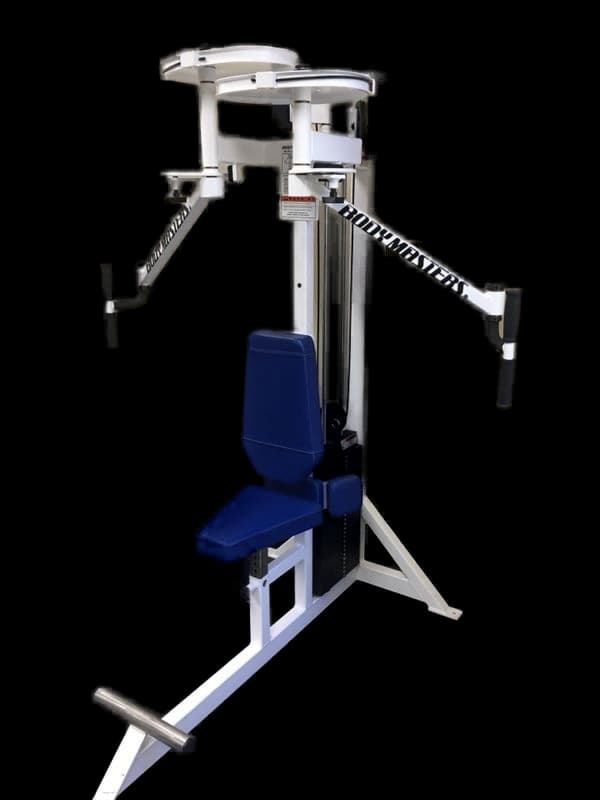 Md504 버티컬 팩 컨트롤 리어 델토이드 머신